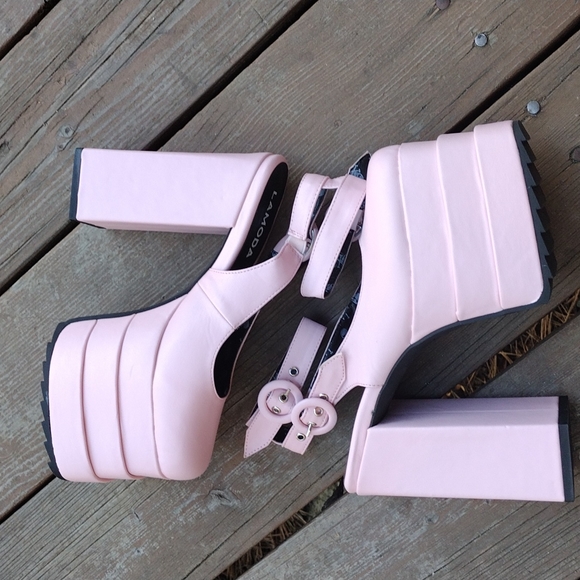 Dolls Kill π€ Lamoda Pink Platform - Picture 1 of 15